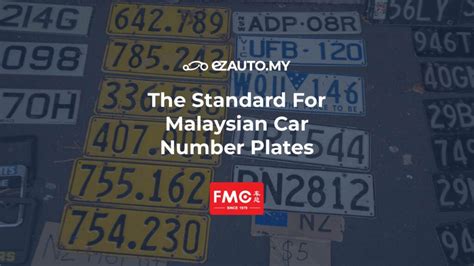 馬來西亞車牌號碼|Malaysia Number Plate 大全，教你如何区分它们